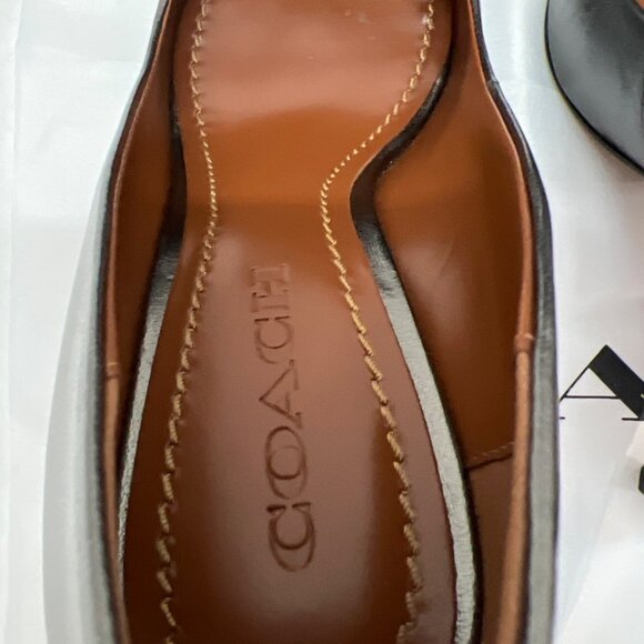 COACH Waverly 85mm SMTL Gunmetal Pumps in box - Picture 11 of 14